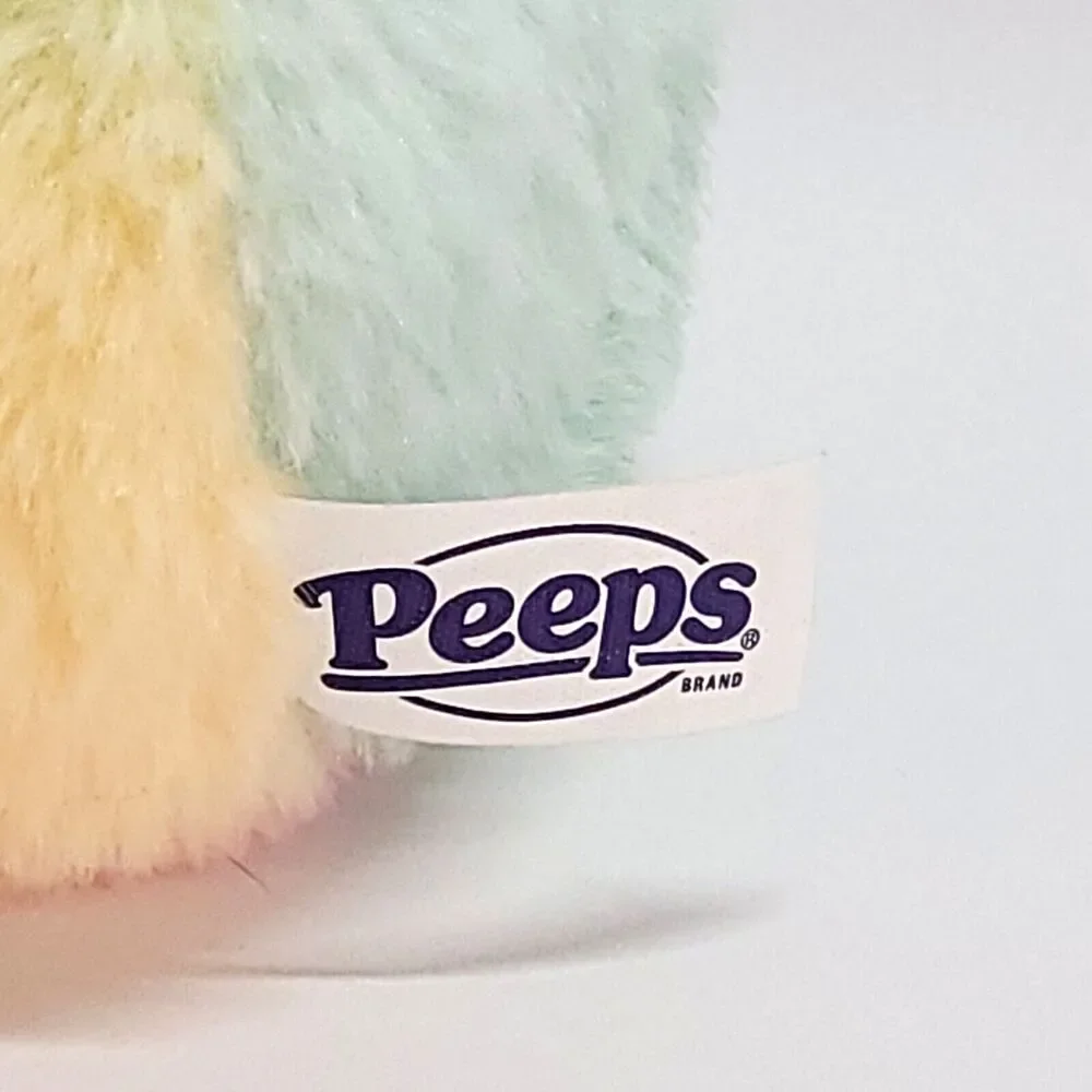 Peeps Plush Rainbow Easter Bunny 8
